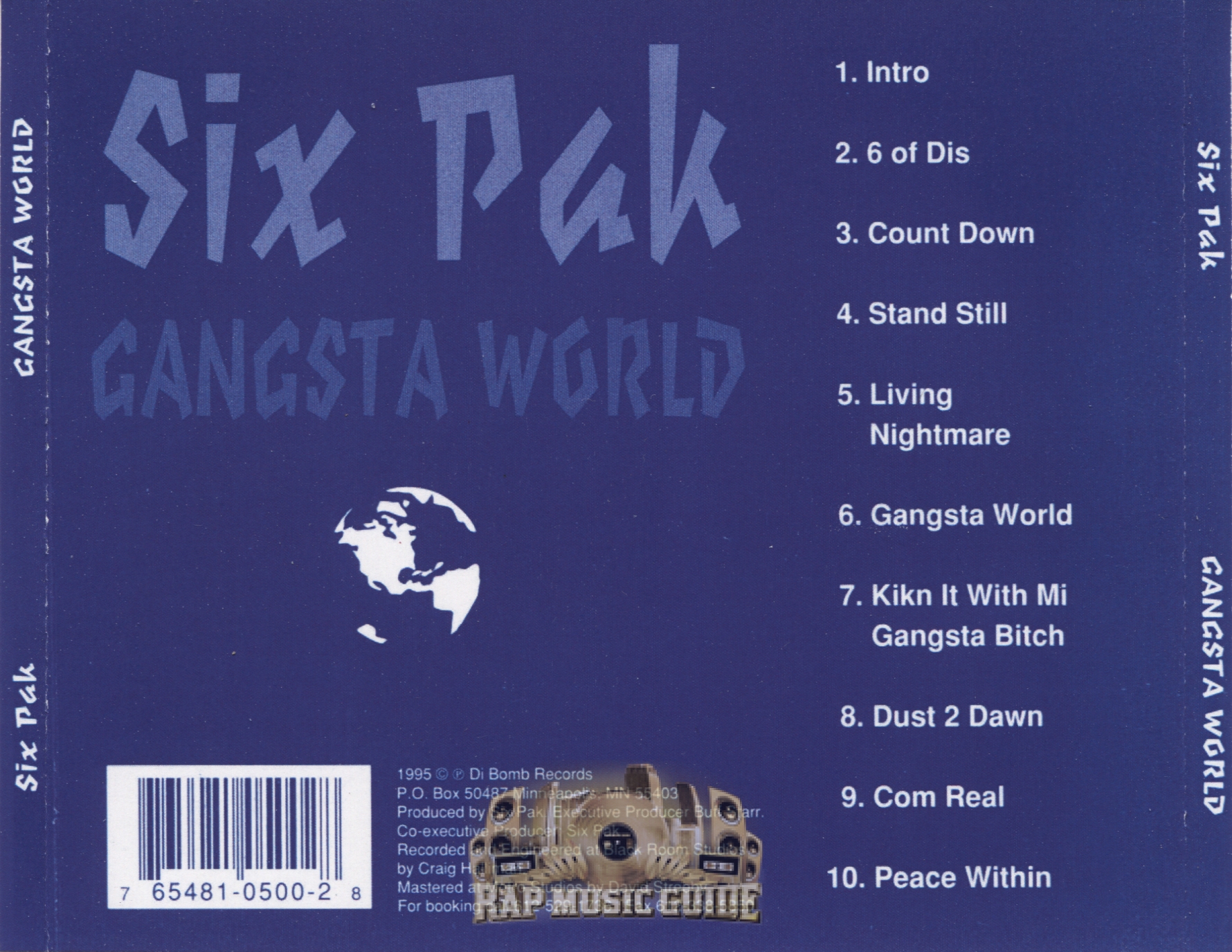 Six Pak - Gangsta World: Re-Release. CD | Rap Music Guide